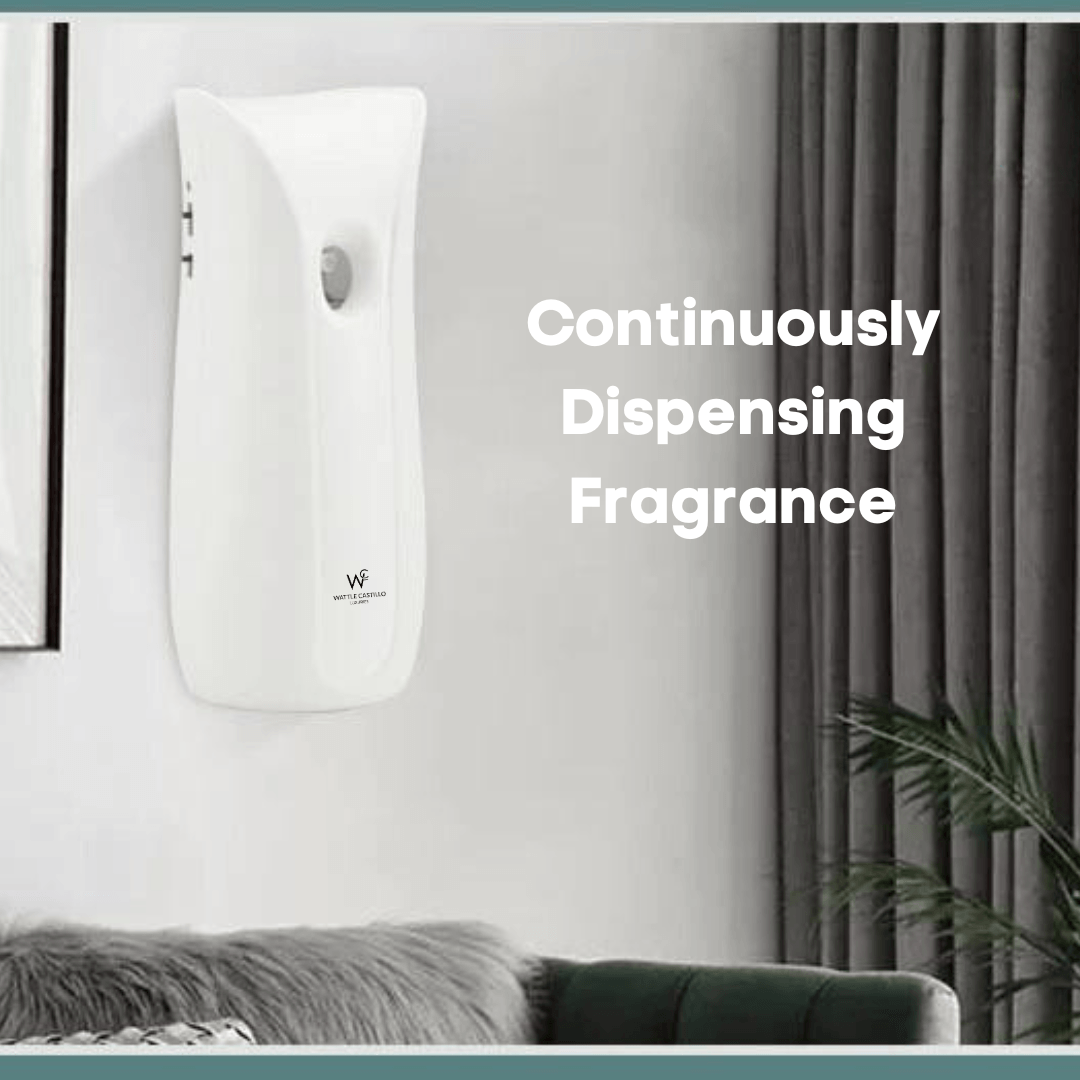 Air Freshener Dispenser Electric Automatic Spray Machine With 2 Batter
