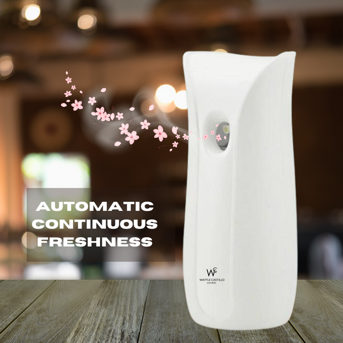 Automatic Air Freshener Dispenser Electric Automatic Machine + Mitti Refill -265ml & 3000+ Sprays Guaranteed Room Freshener (Machine + Mitti )