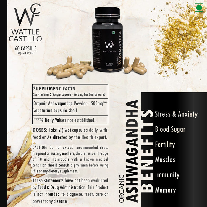 Ashwagandha- General Wellness Capsule, 60 Capsule  Stress Relief