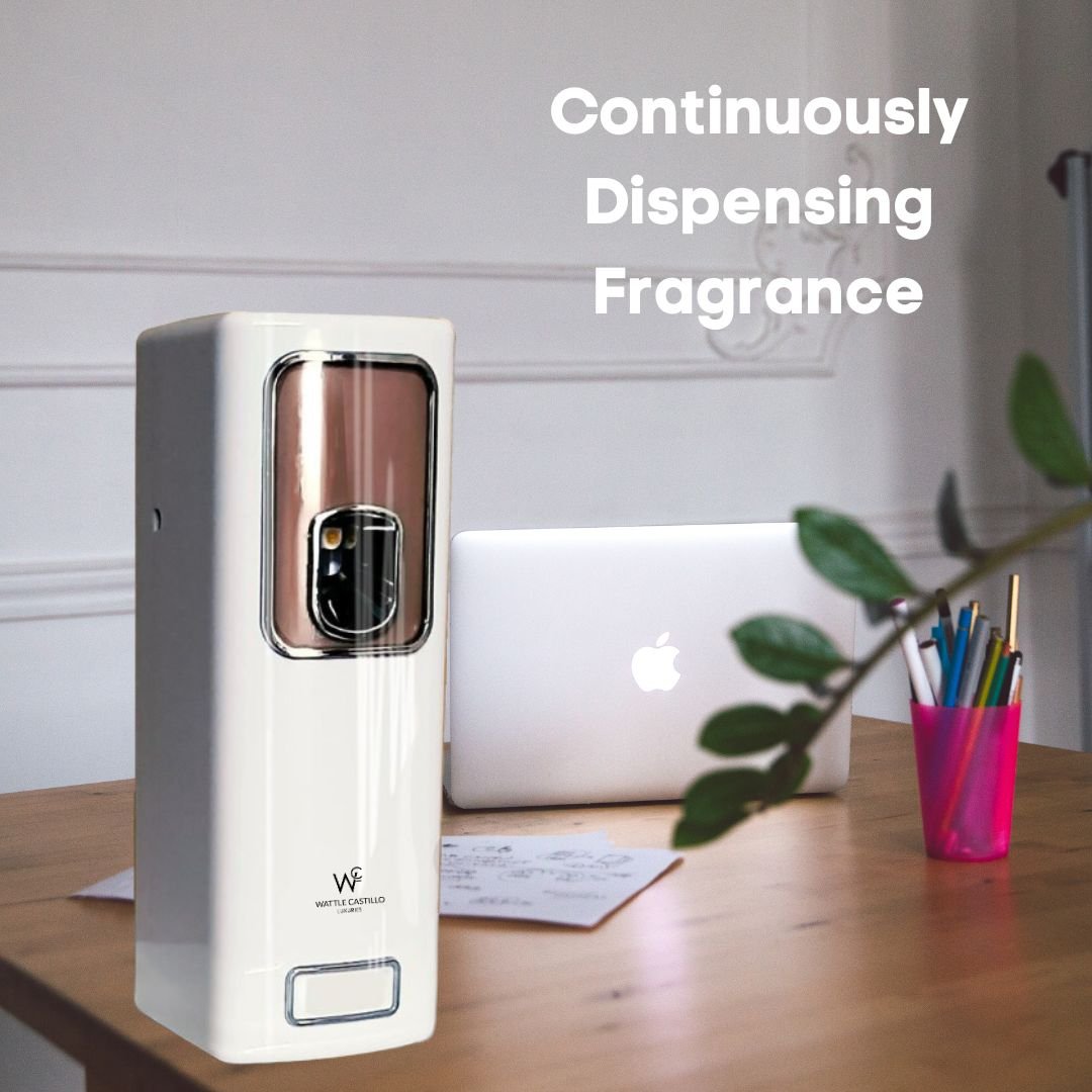 Air Freshener Dispenser Automatic Spray Machine + Preeny Refill - 265m ...