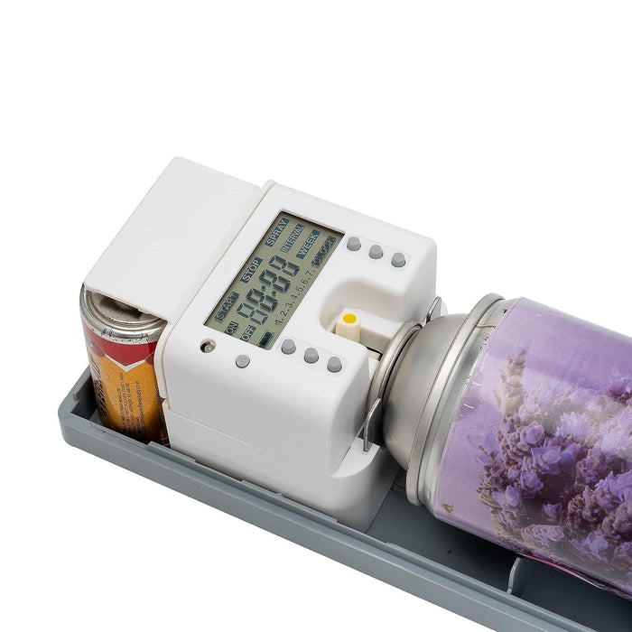 Automatic LCD Screen Display Air Freshener Dispenser And working duration can be set into any duration Fits mostly all 265ML Bottles (Lcd Machine-03) - Wattle Castillo