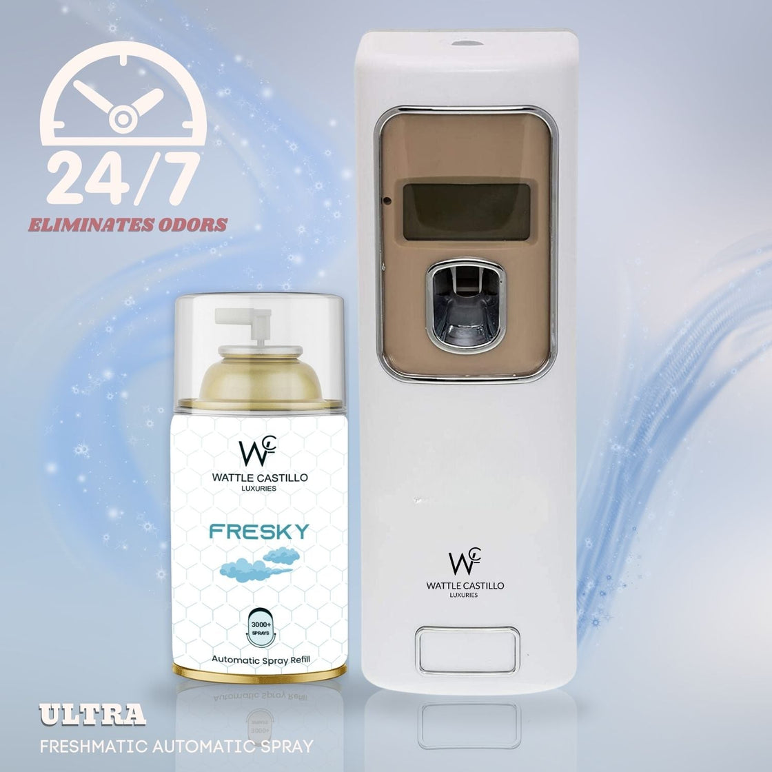 Automatic Room Freshener Spray Machine With 3 Selected Time Mode + Fre ...