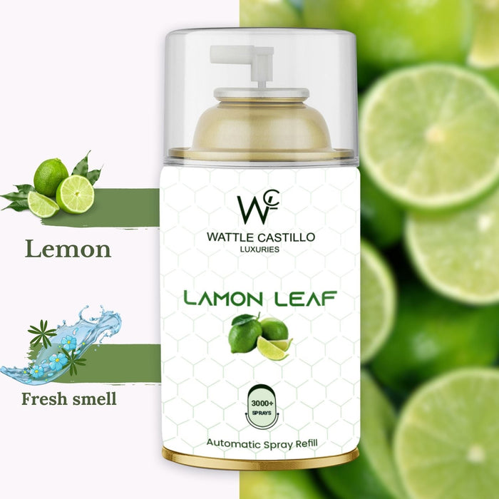 Cinnamon And Lamon Leaf Automatic Refill Room Fresheners Combo (265ml × 2) - Wattle Castillo