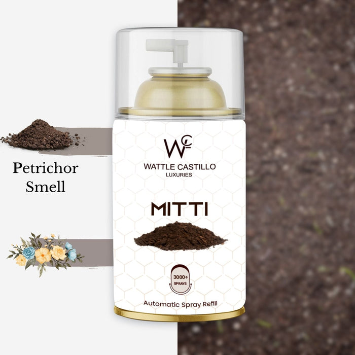 Cinnamon And Mitti Automatic Refill Room Fresheners Combo (265ml × 2) - Wattle Castillo