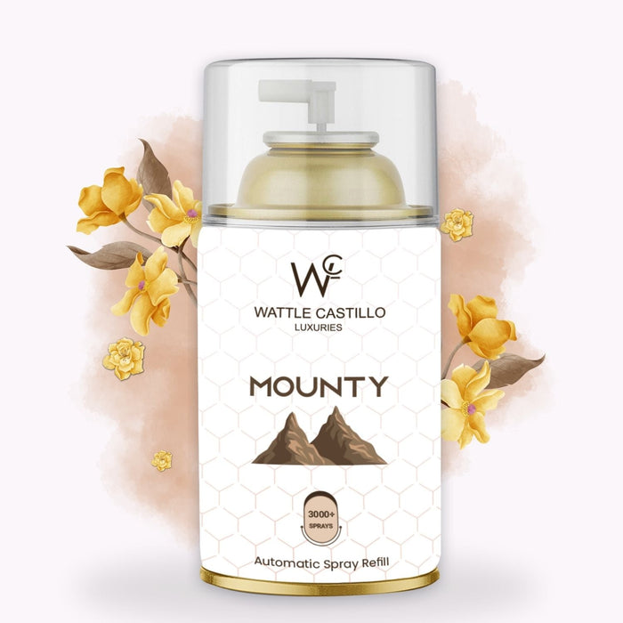 Cinnamon And Mounty Automatic Refill Room Fresheners Combo (265ml × 2) - Wattle Castillo