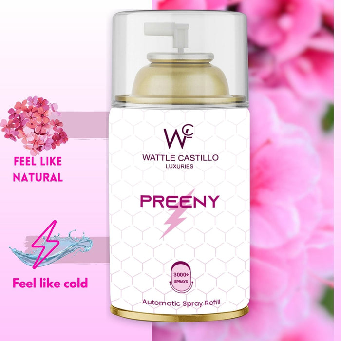 Cinnamon And Preeny Automatic Refill Room Fresheners Combo (265ml × 2) - Wattle Castillo
