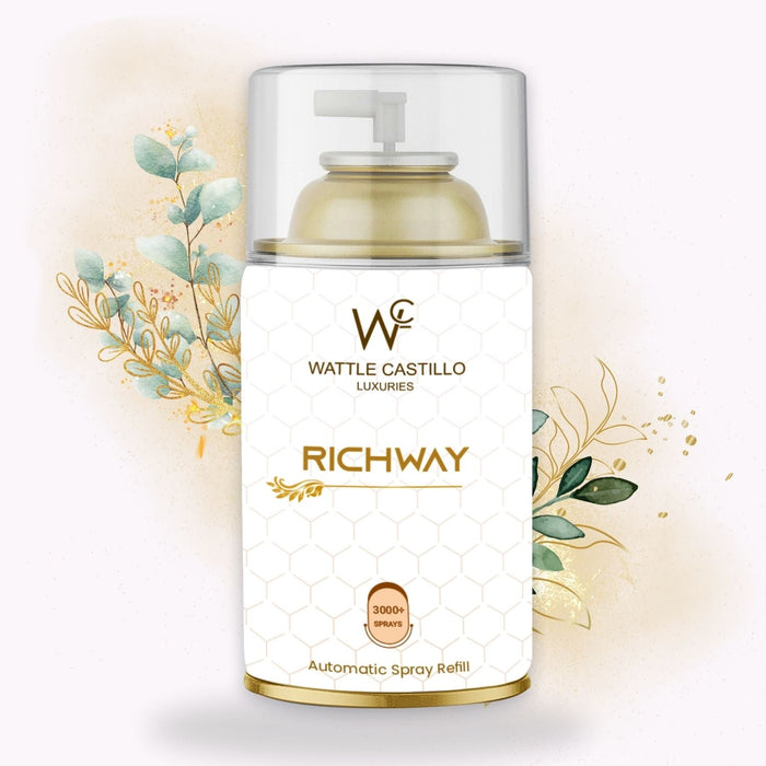 Cinnamon And Richway Automatic Refill Room Fresheners Combo (265ml × 2) - Wattle Castillo