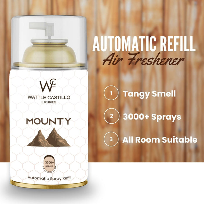 Cloves And Mounty Automatic Refill Room Fresheners Combo (265ml × 2) - Wattle Castillo