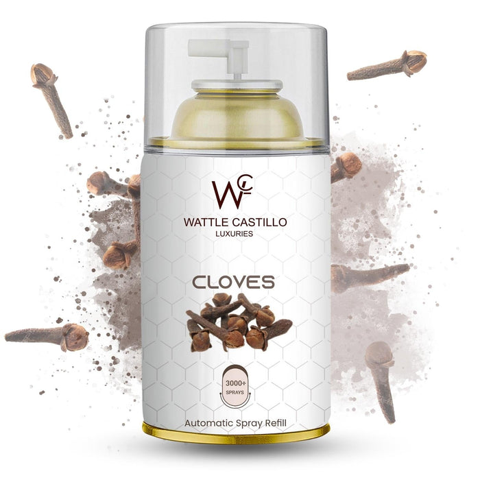 Cloves And Rich Way Automatic Refill Room Fresheners Combo (265ml × 2) - Wattle Castillo