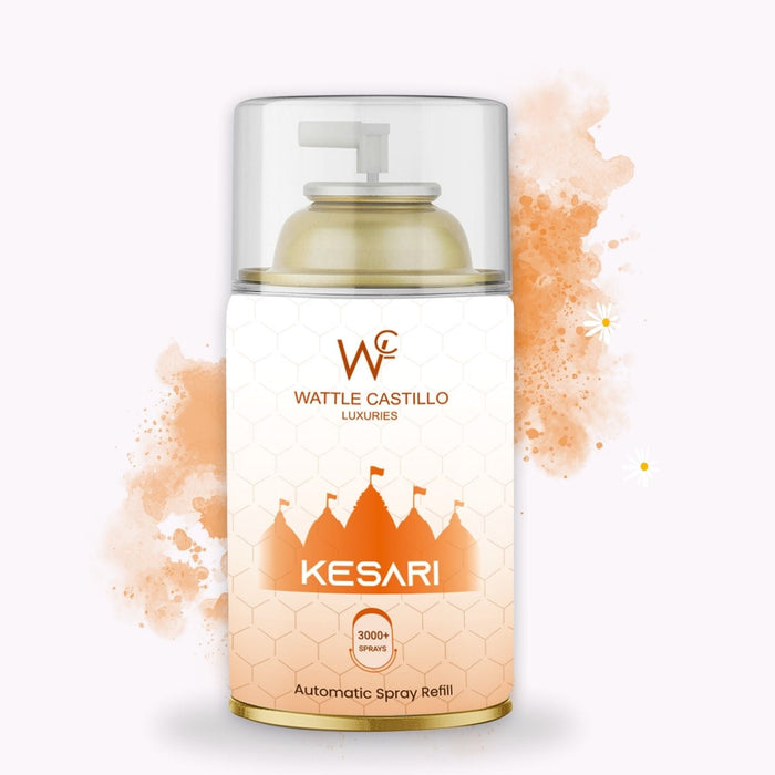 Kesari And Kesar Chandan Automatic Refill Room Fresheners Combo (265ml × 2) - Wattle Castillo