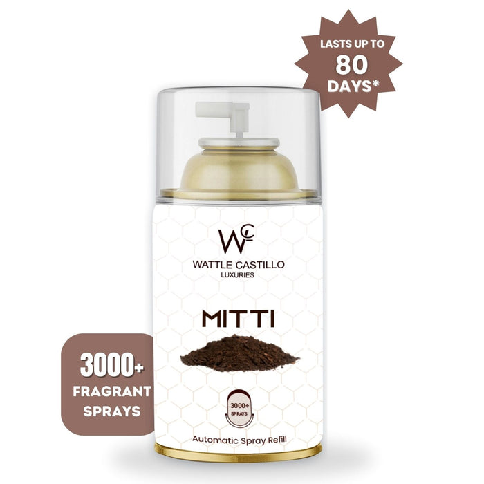Rainy Mitti And Preeny Automatic Refill Room Fresheners Combo (265ml×2) - Wattle Castillo