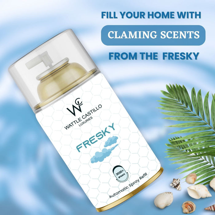Richway And Fresky Automatic Refill Room Fresheners Combo (265ml×2) - Wattle Castillo