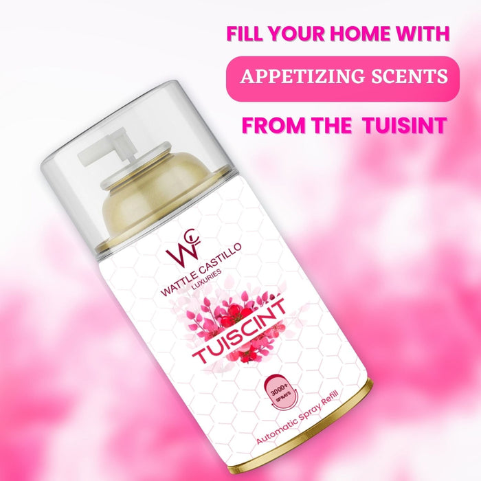 Tuiscint And Kesari Automatic Refill Room Fresheners Combo (265ml×2) - Wattle Castillo