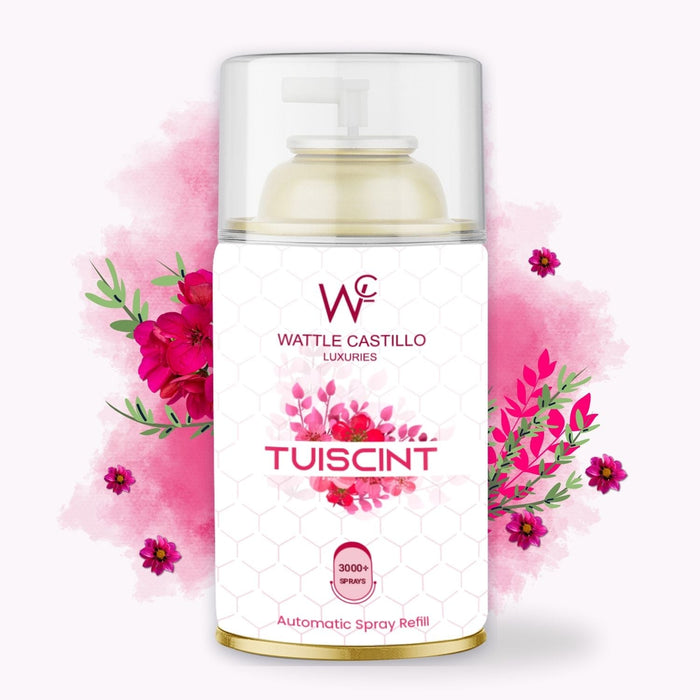 Tuiscint Automatic Room Fresheners Refill (265ml) & 3000+ Sprays Guaranteed Lasts up to 80 days - Wattle Castillo