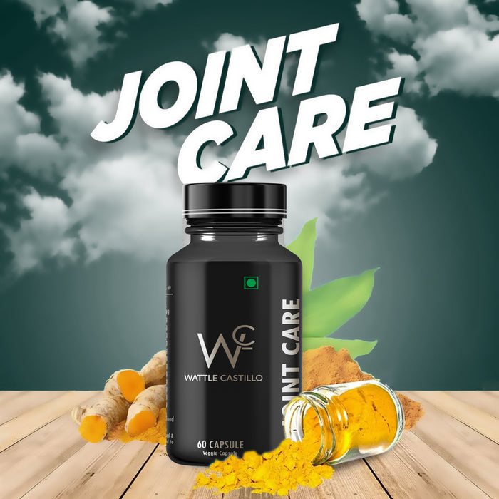 Wattle Castillo Joint Care Nutrition Joint Care [Pack of 60 Tablets] | Joint, Bone & Cartilige Health Support | Recovery & Joint Pain Support - Wattle Castillo