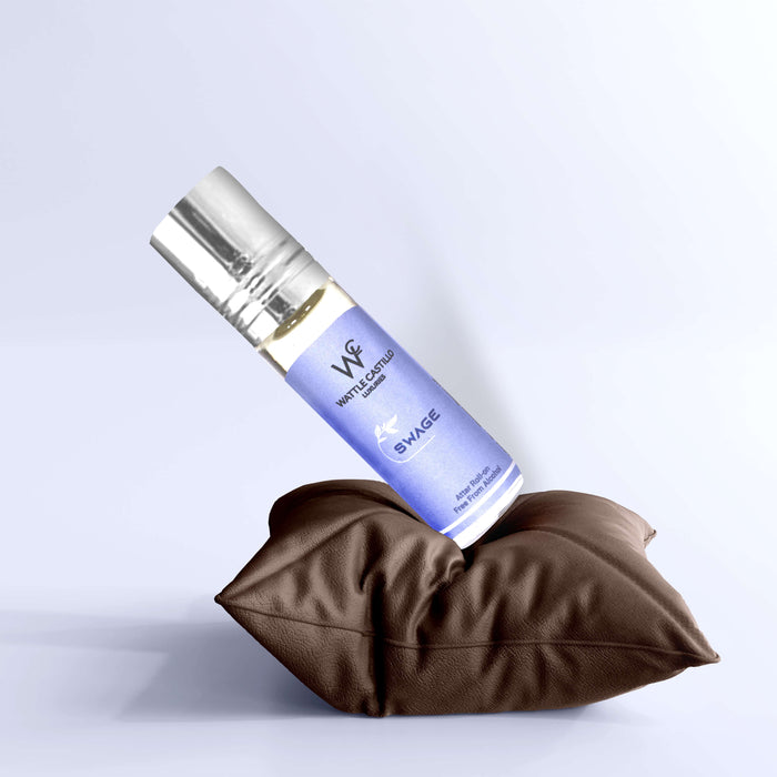 Wattle Castillo Swage And Oud Premium Luxury 100% Non Alcoholic Long Lasting Roll On Attar Combo Perfume For Unisex - Wattle Castillo